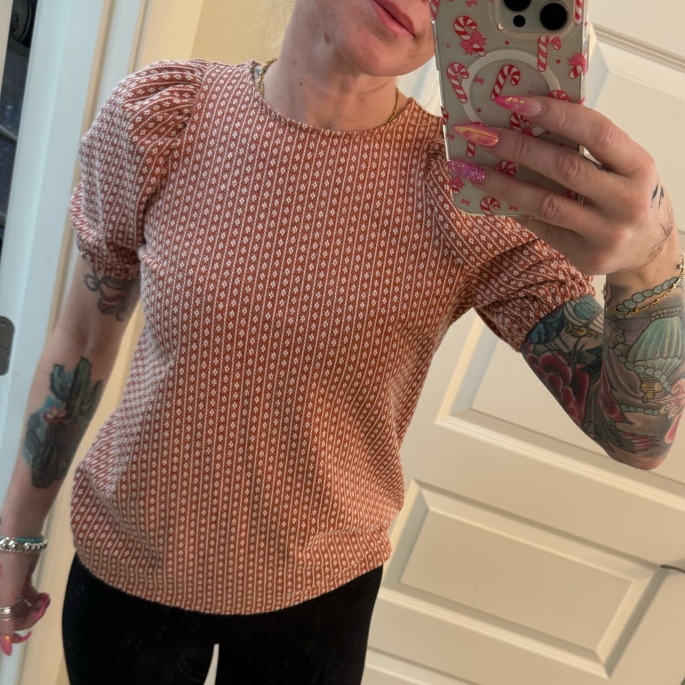 Madewell puff sleeve Tee - Picture 5 of 6